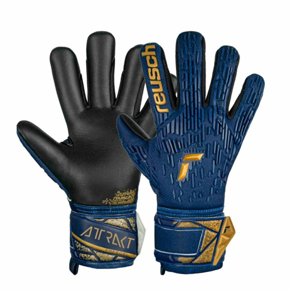 Gants de Gardien de But Reusch Attrakt Freegel Bleu Adultes