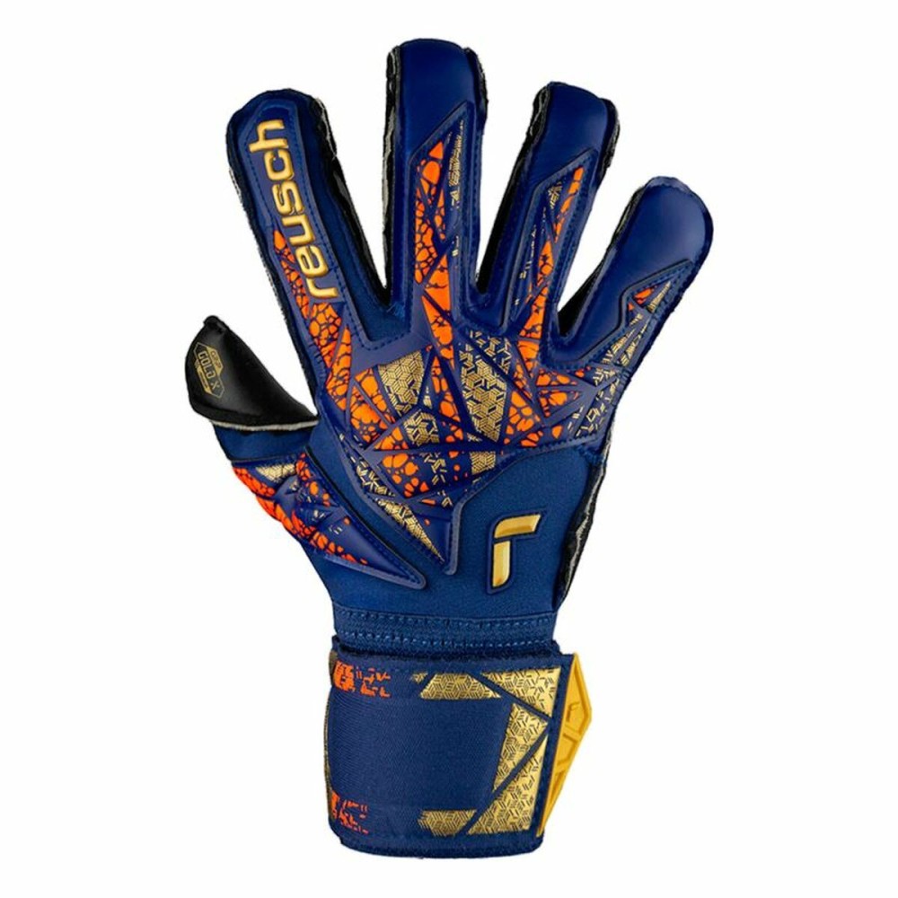 Gants de Gardien de But Reusch Attrakt Gold X Bleu Adultes