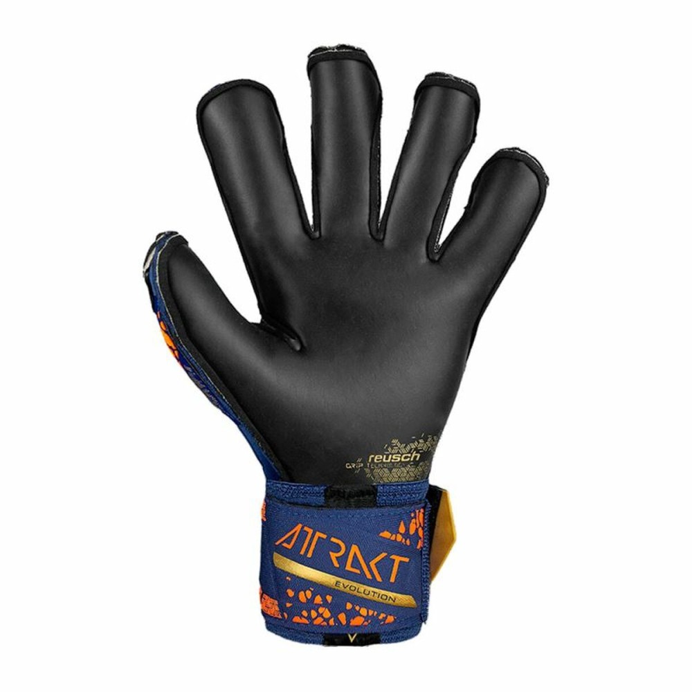 Gants de Gardien de But Reusch Attrakt Gold X Bleu Adultes
