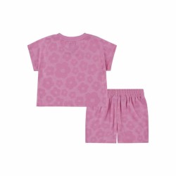 Ensemble de Sport pour Enfants Converse Floral Jacquard Rose foncé