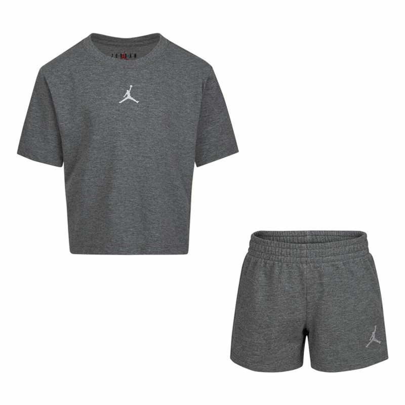 Children's Sports Outfit Nike Essentials Grey