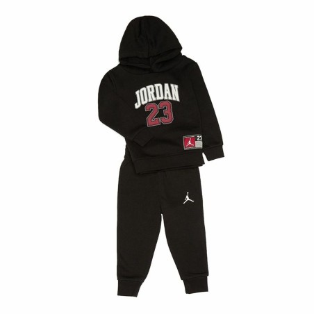 Ensemble de Sport pour Enfants Jordan Jordan Po Set Noir