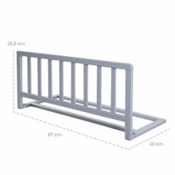 Bed safety rail ROBA Baby White