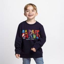 Sweat sans capuche enfant Marvel Bleu foncé