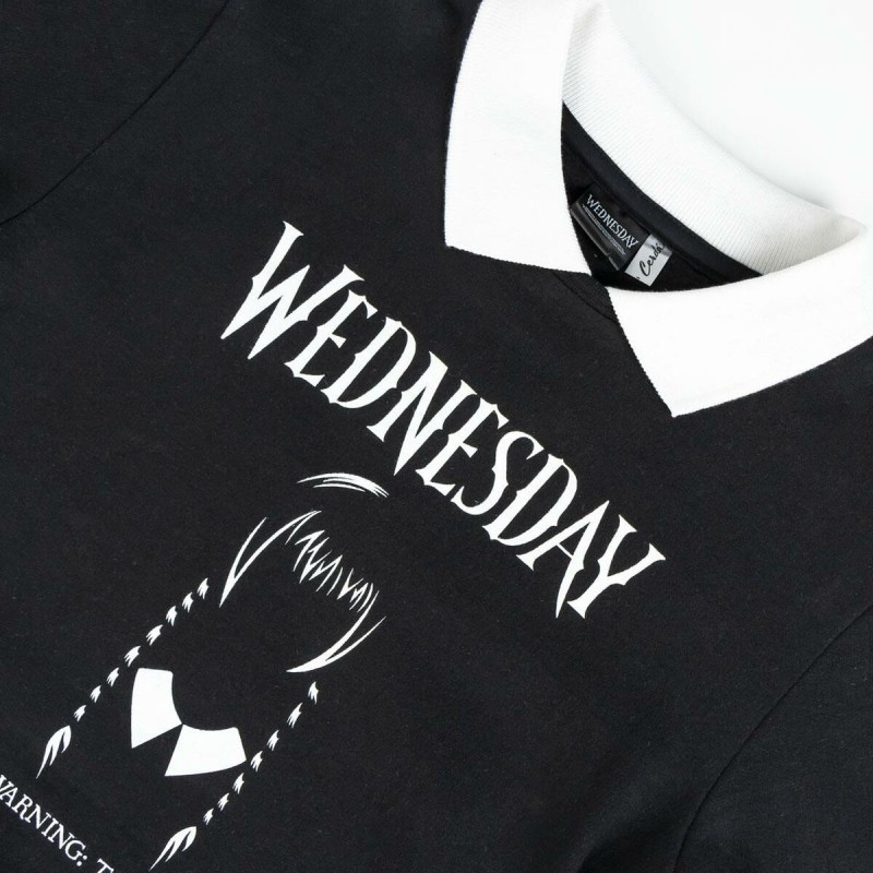 Jungen Sweater ohne Kapuze Wednesday Dunkelgrau