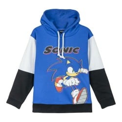 Jungen Sweater mit Kapuze Sonic Blau