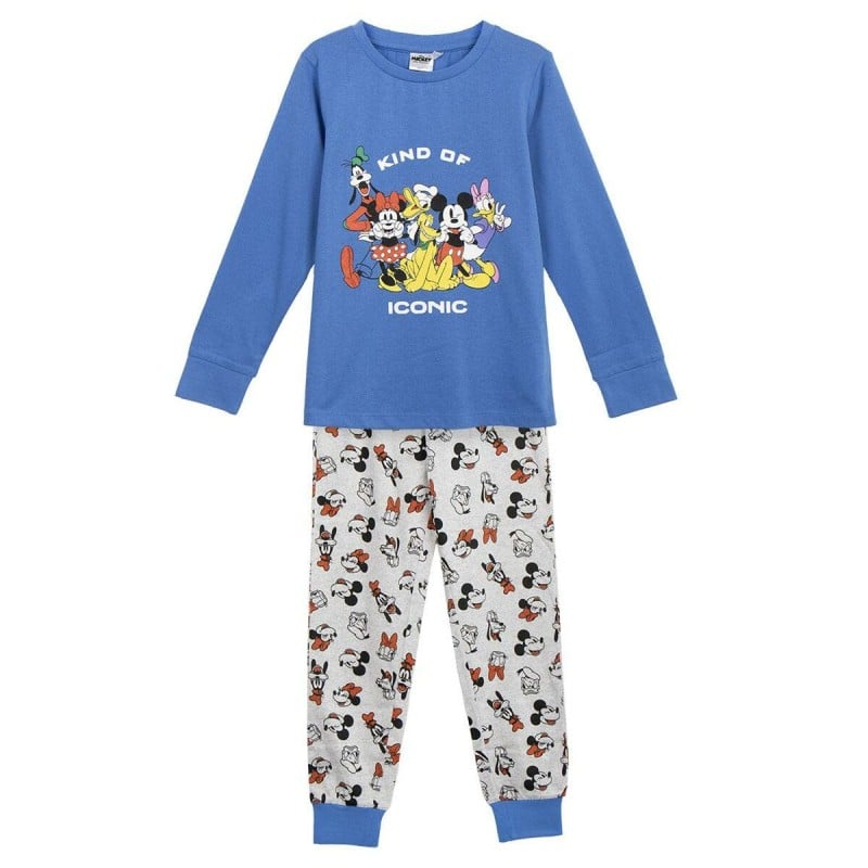 Schlafanzug Für Kinder Mickey Mouse Blau