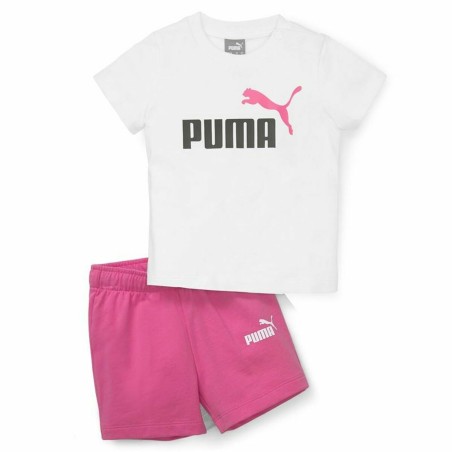 Ensemble de Sport pour Bébé Puma Minicats Blanc