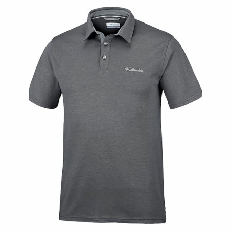 Herren Kurzarm-Poloshirt Columbia Nelson Point™ Dunkelgrau