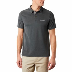 Herren Kurzarm-Poloshirt Columbia Nelson Point™ Dunkelgrau