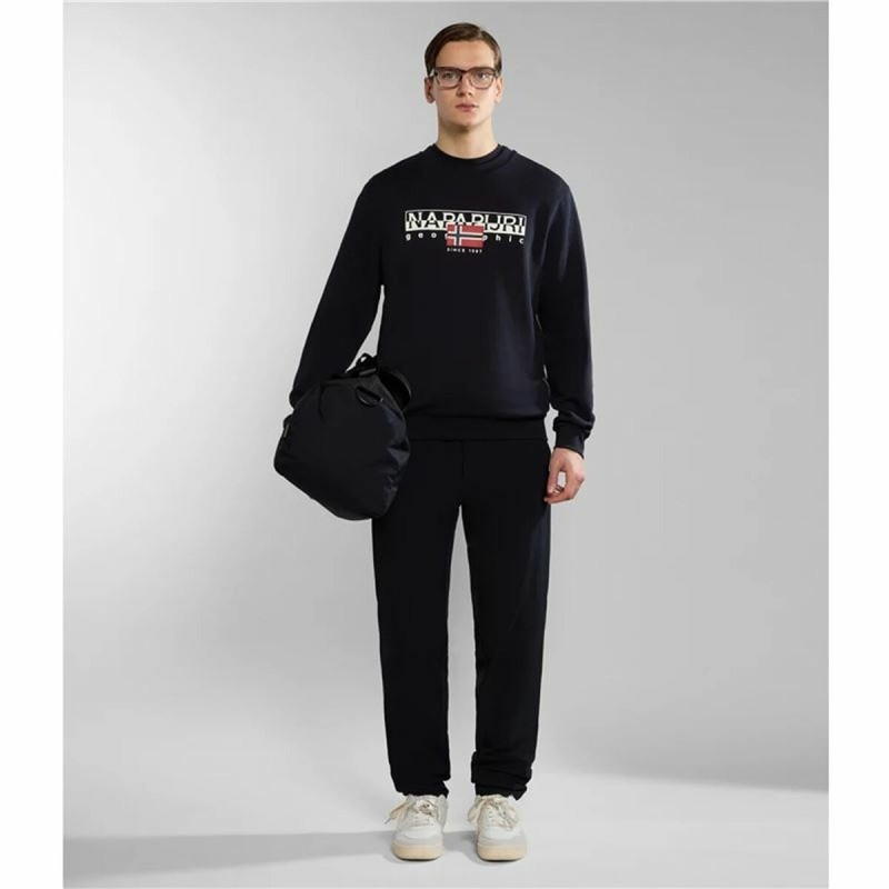 Jungen Sweater mit Kapuze Napapijri B-Aylmer C Schwarz