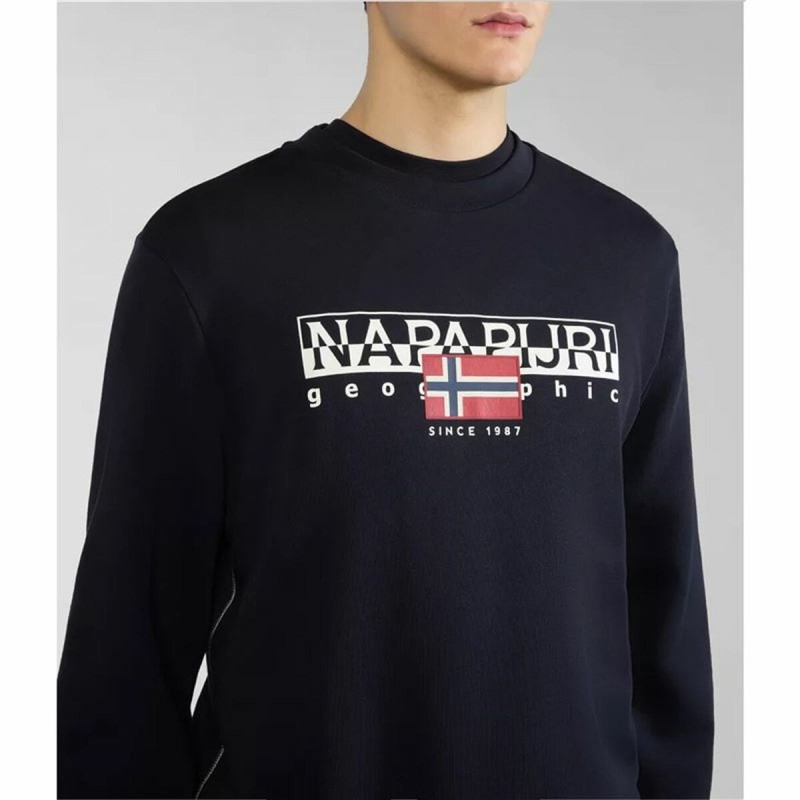 Jungen Sweater mit Kapuze Napapijri B-Aylmer C Schwarz