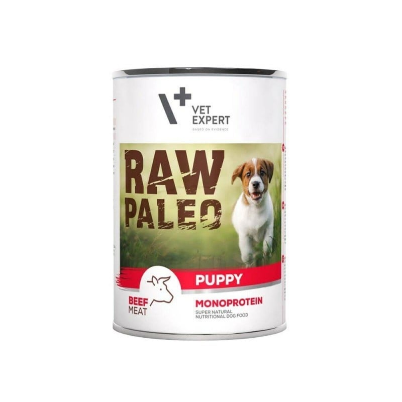 Wet food VETEXPERT Puppy Monoprotein Beef 400 g