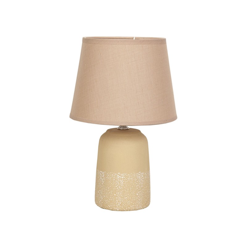 Desk lamp Romimex Beige Ceramic 20 x 32 x 20 cm