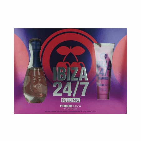 Set mit Damenparfüm Pacha Ibiza Feeling 2 Stücke