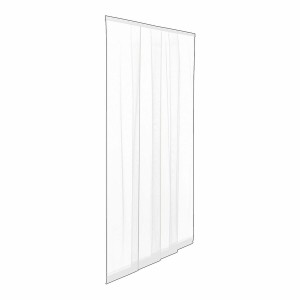 Moskitonetz IRS Weiß 140 x 240 cm PVC Türen Leisten (2 Stück)