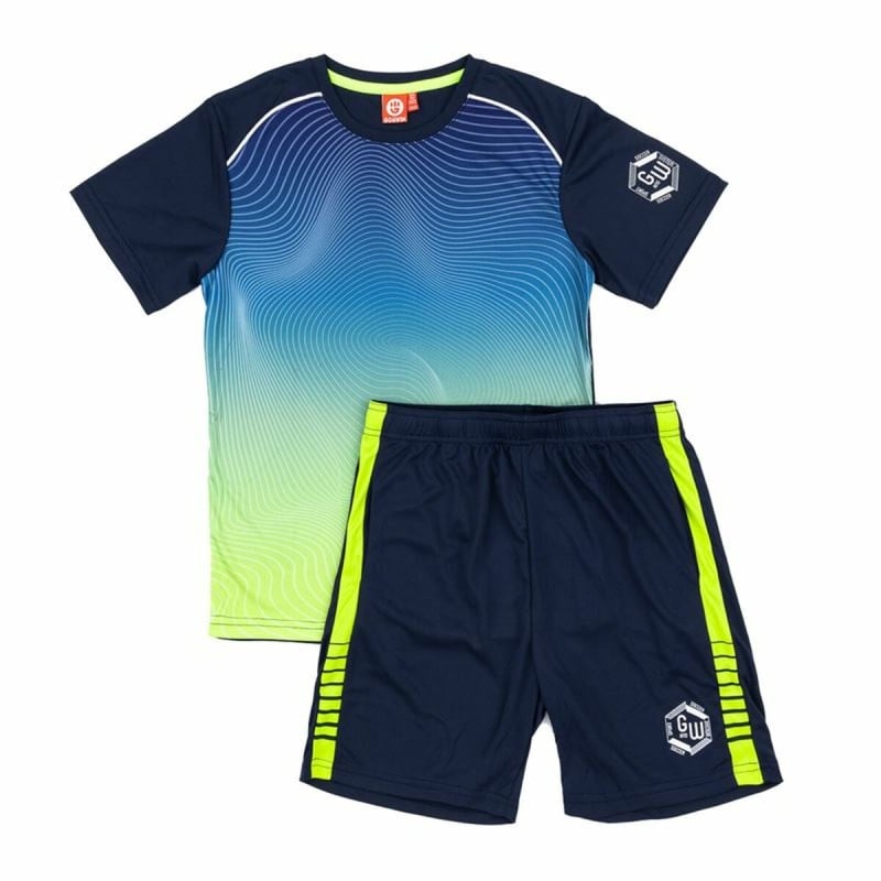 Children's Sports Outfit Go & Win Totten Blue