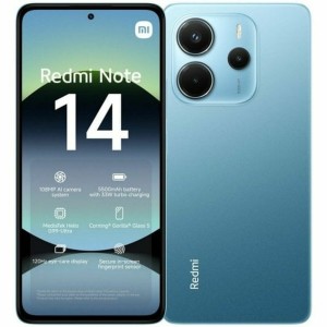 Smartphone Xiaomi Redmi Note 14 HELIO G99 ULTRA 6 GB RAM 128 GB Blau Schwarz 6,67"