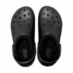 Sabots Crocs Classic Platform Lined Clog Noir