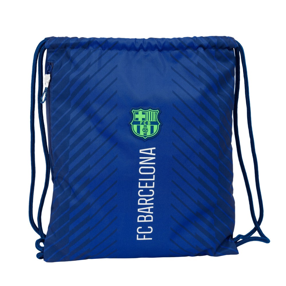 Sac à dos serré par des ficelles F.C. Barcelona Blue marine 35 x 40 x 1 cm