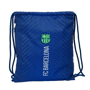 Sac à dos serré par des ficelles F.C. Barcelona Blue marine 35 x 40 x 1 cm