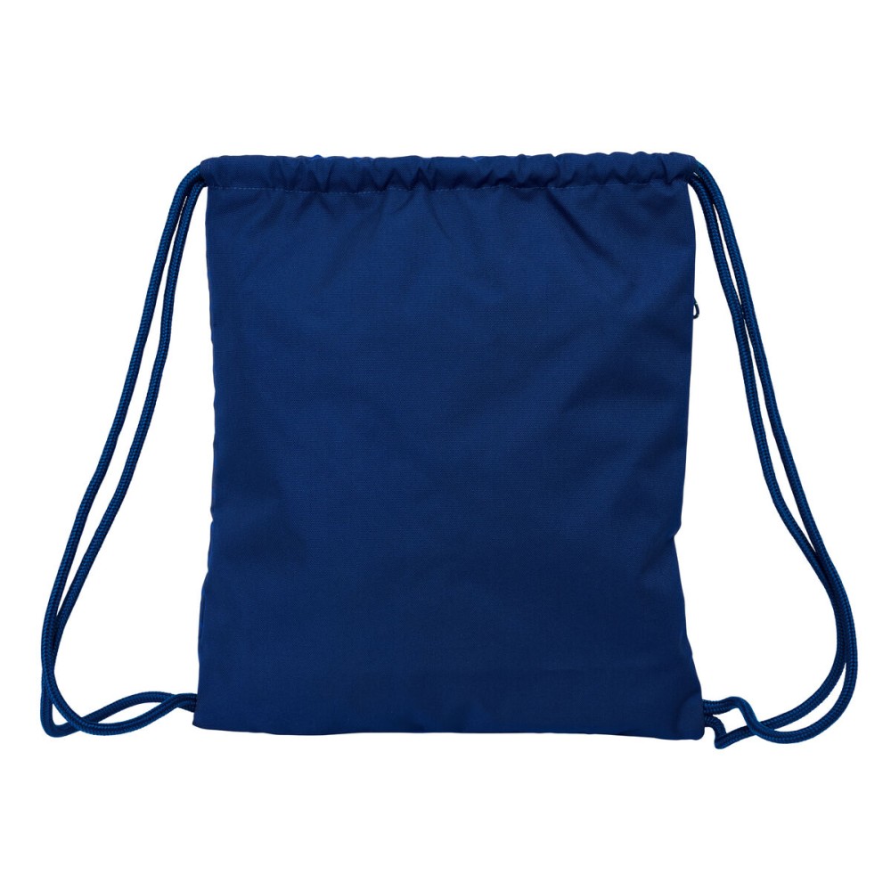 Sac à dos serré par des ficelles F.C. Barcelona Blue marine 35 x 40 x 1 cm