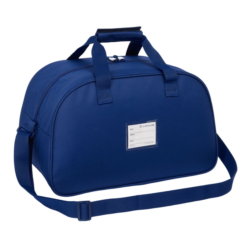 Sac de sport F.C. Barcelona Blue marine 40 x 24 x 23 cm