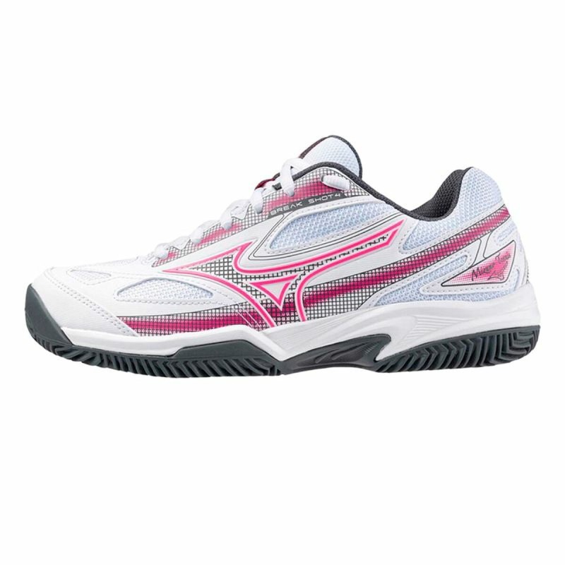 Chaussures de Tennis pour Femmes Mizuno Break Shot 4 Cc Blanc