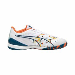 Chaussures de Futsal pour Adultes Puma IBERO V CREATIVITY Blanc Enfant Unisexe