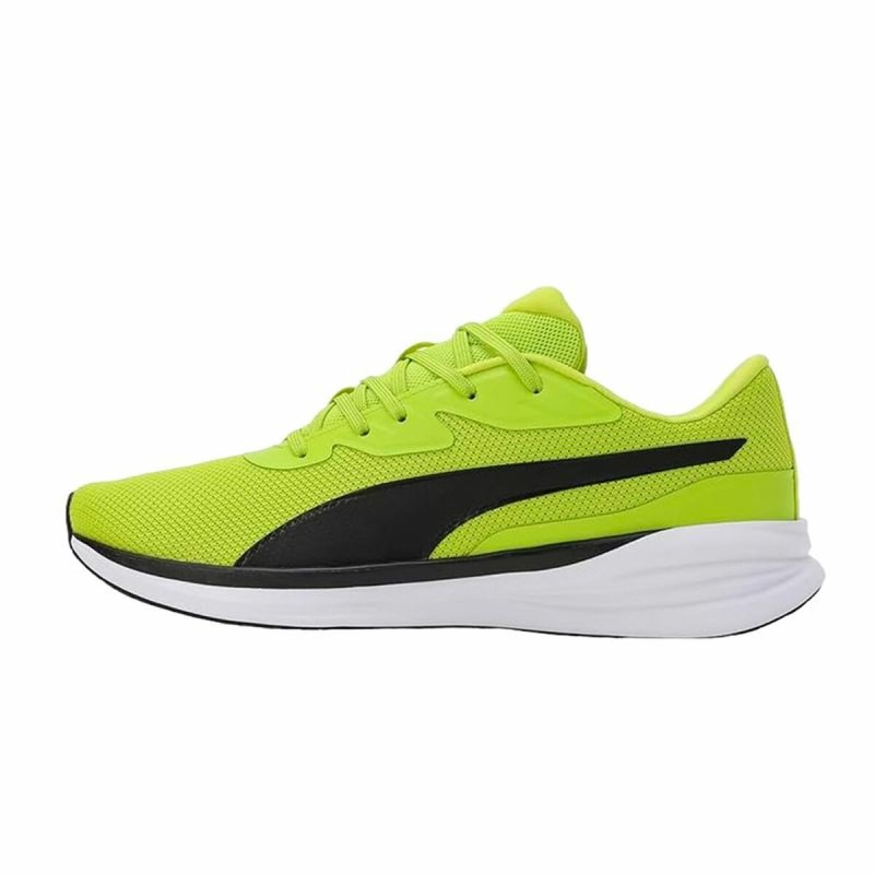 Chaussures de Running pour Adultes Puma Night Runner V3 Jaune Noir