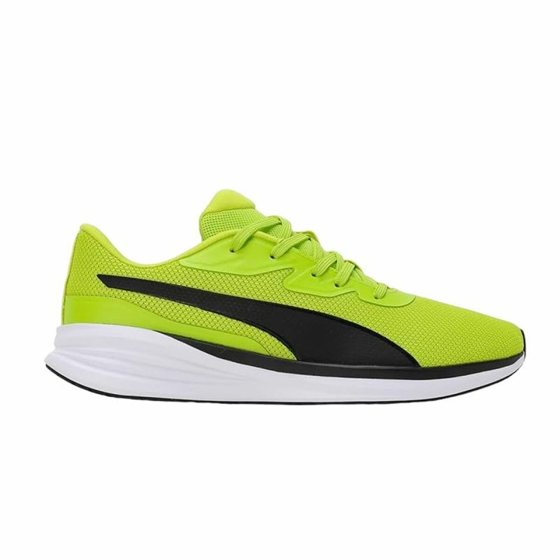 Chaussures de Running pour Adultes Puma Night Runner V3 Jaune Noir