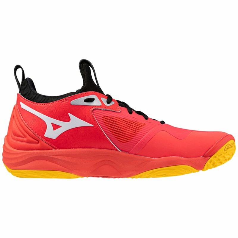 Baskets Mizuno Wave Momentum 3 Rouge