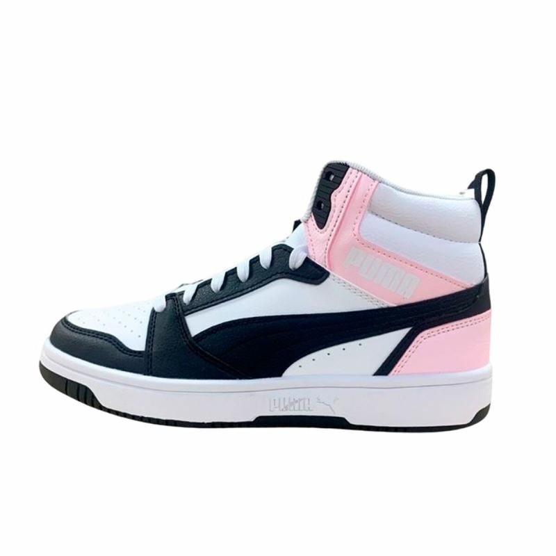 Casual Trainers Puma Rebound V6 Mid White