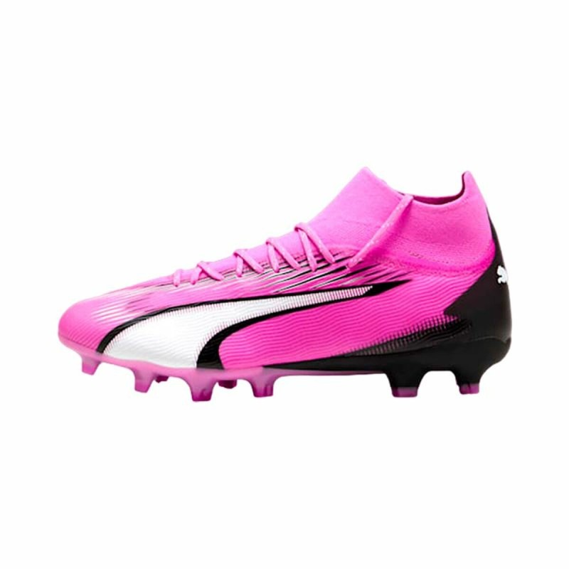 Fußballschuhe für Erwachsene Puma Ultra Pro FG/AG Weiß Rosa