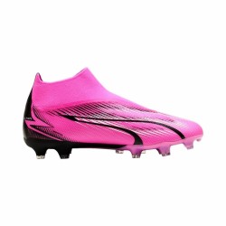 Chaussures de Football pour Adultes Puma Ultra Match+ L FG/A Rose