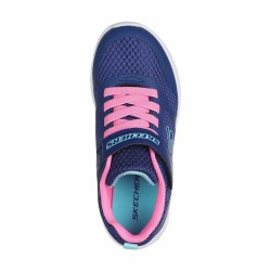 Chaussures de Running pour Enfants Skechers Microspec Max - Race Bleu