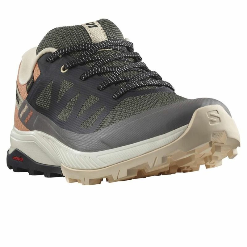 Running Shoes for Adults Salomon Outrise Gore-Tex Grey