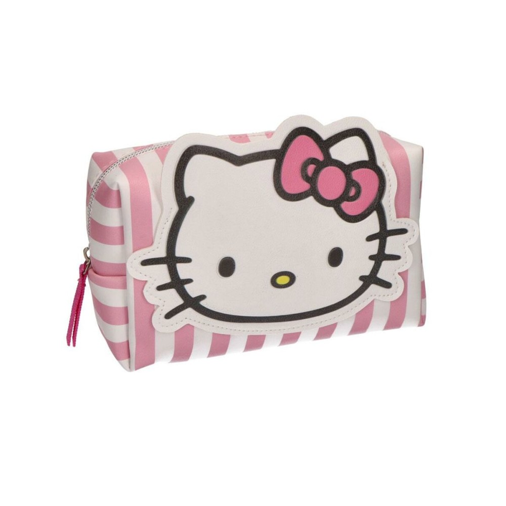 Reise-Toilettentasche Hello Kitty Rosa 100 % Polyurethan