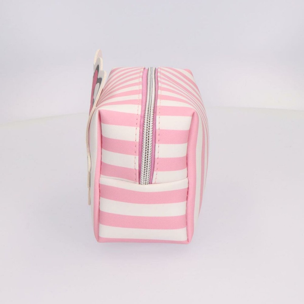 Nécessaire de Voyage Hello Kitty Rose 100 % Polyuréthane