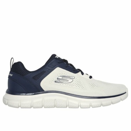 Running Shoes for Adults Skechers Track - Broader White