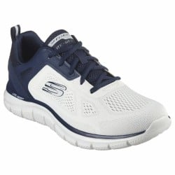 Chaussures de Running pour Adultes Skechers Track - Broader Blanc