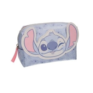 Reise-Toilettentasche Stitch Blau 100 % Polyurethan 17 x 10 x 7 cm
