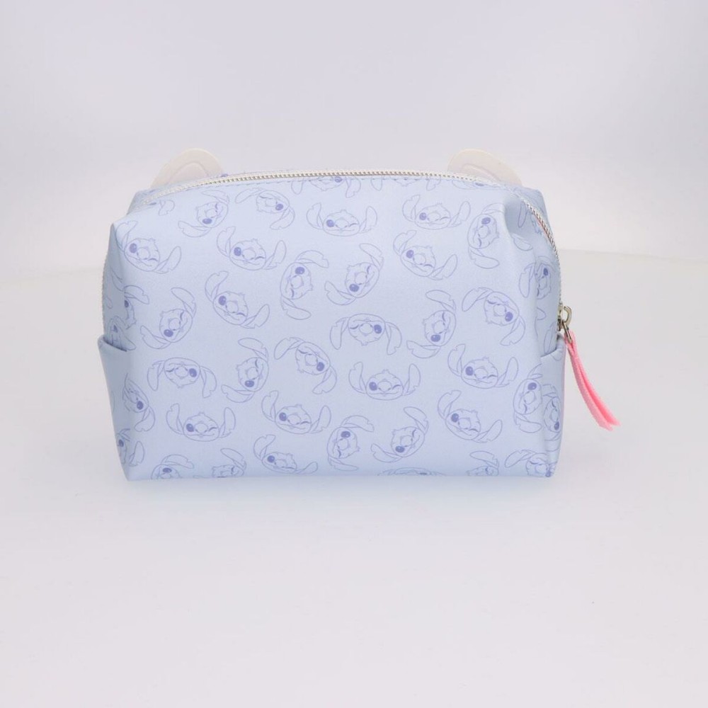 Reise-Toilettentasche Stitch Blau 100 % Polyurethan 17 x 10 x 7 cm