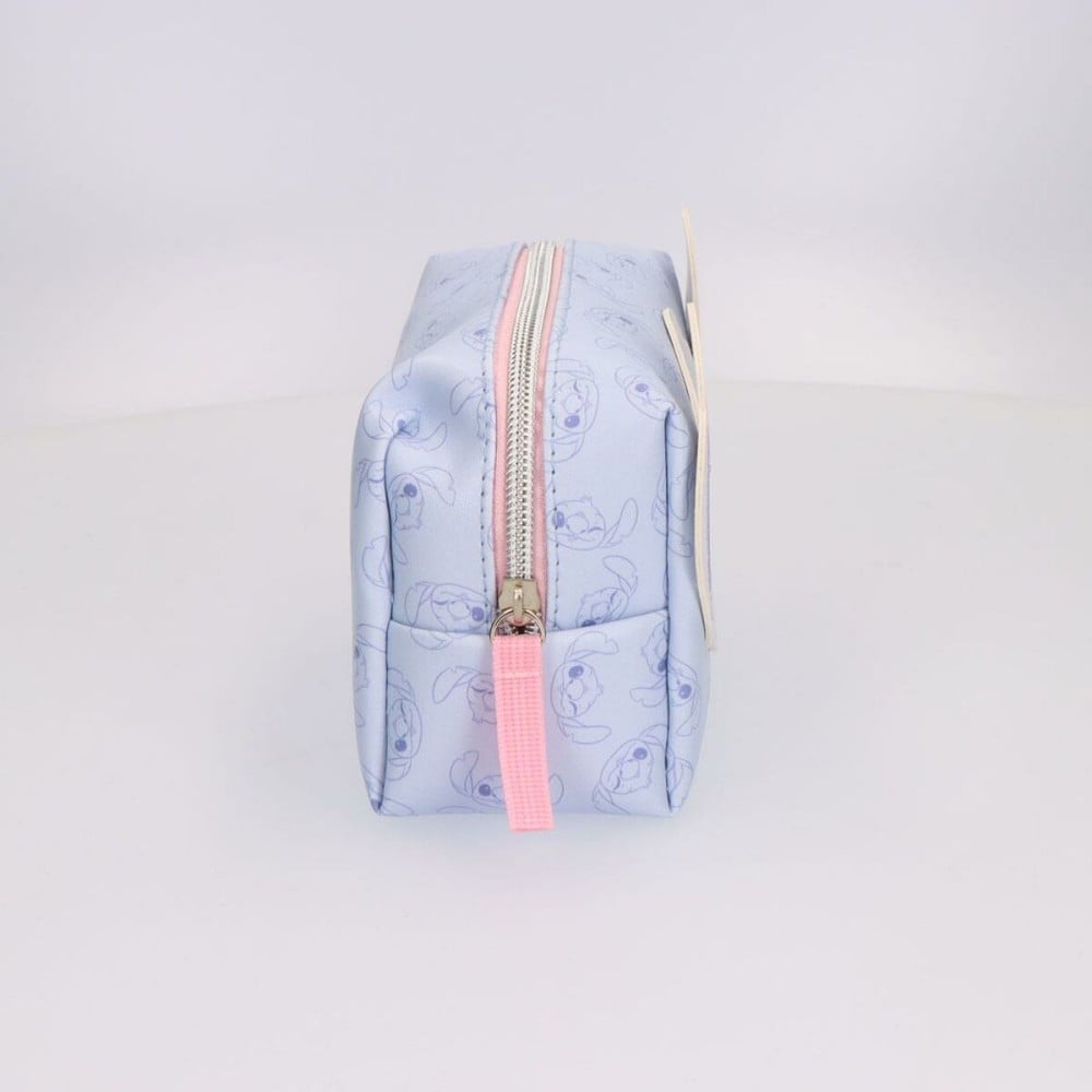 Reise-Toilettentasche Stitch Blau 100 % Polyurethan 17 x 10 x 7 cm