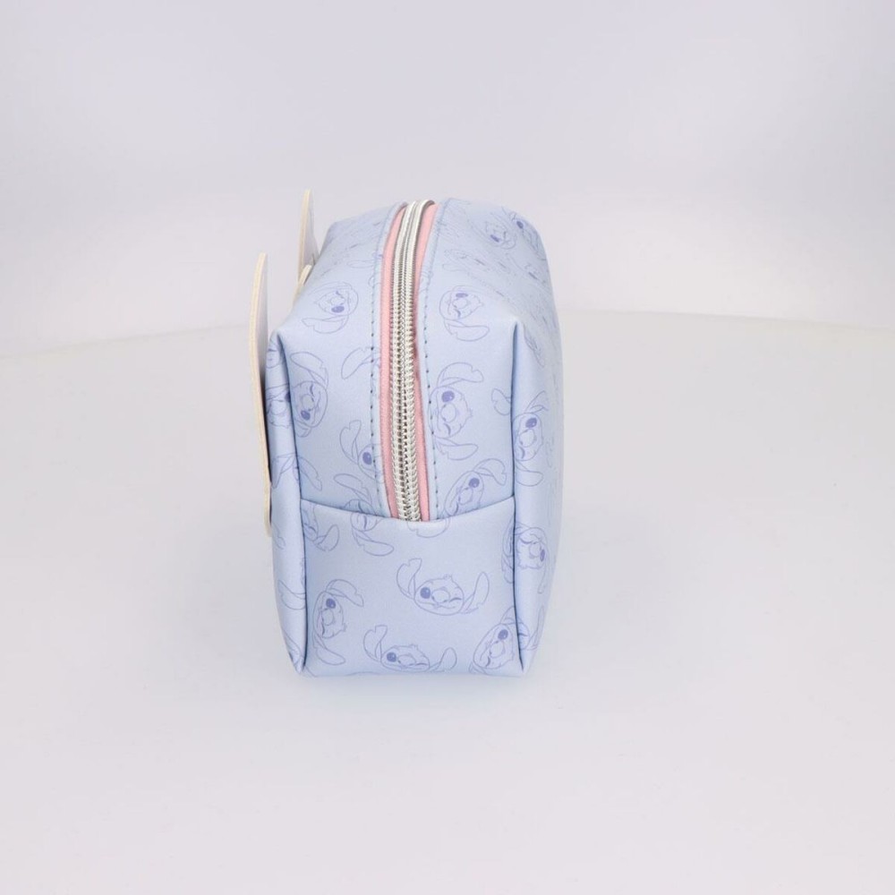 Reise-Toilettentasche Stitch Blau 100 % Polyurethan 17 x 10 x 7 cm