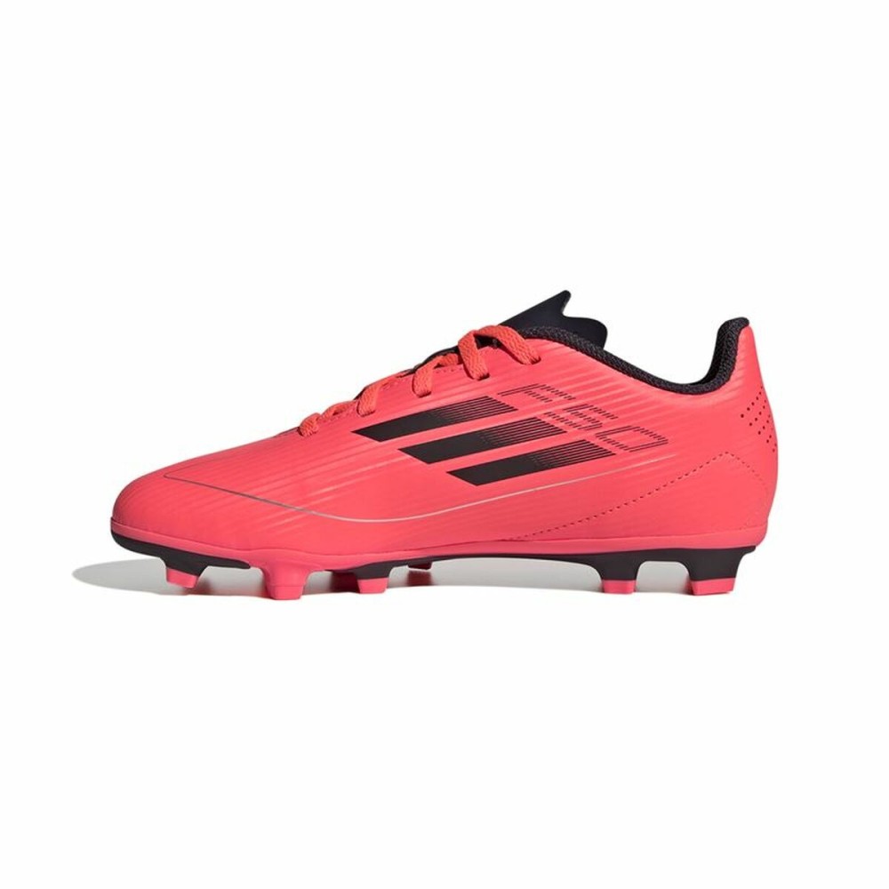 Chaussures de foot pour Enfants Adidas F50 Club FxG Rose Rouge carmin