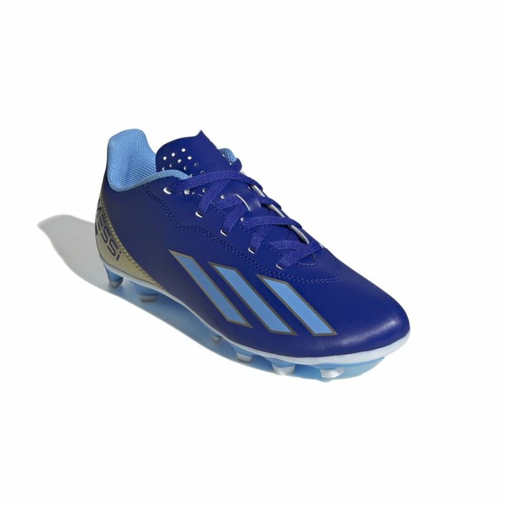 Chaussures de foot pour Enfants Adidas X Crazyfast Club Fxg Messi Bleu