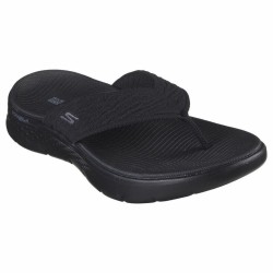 Women's Flip Flops Skechers Go Walk Flex Sandal Splender Black