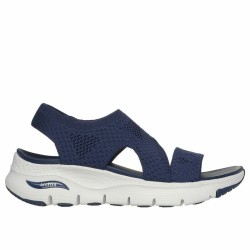 Damensandalen Skechers Arch Fit Marineblau