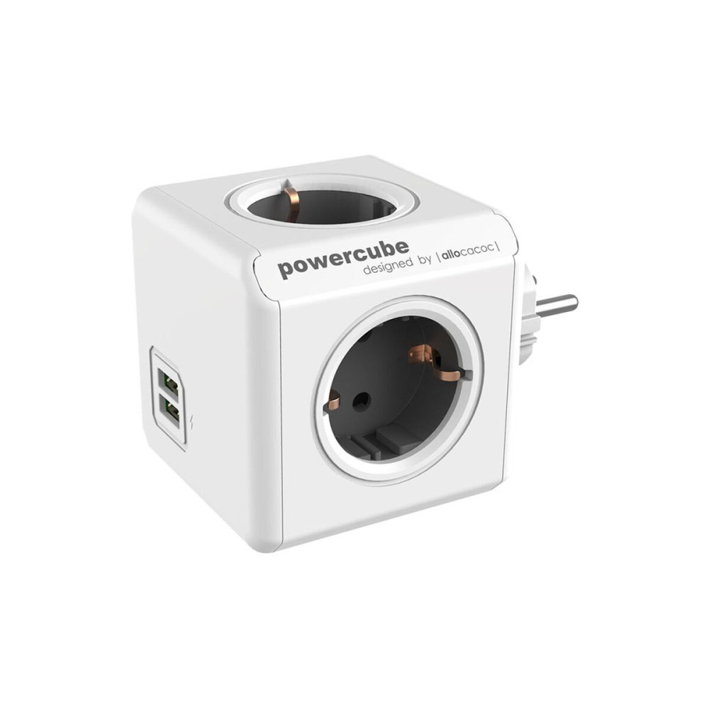 Cube multiplugs Allocacoc Powercube Original 1202 USB 250 V 16 A